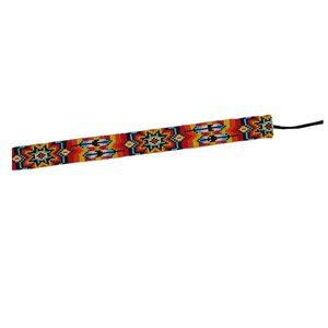 Western Seed Beaded Hat Band Fit Cowboy Cowgirl Hatband Hat Band Colorful